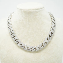 Load image into Gallery viewer, 16mm Diamond Cuban Link Necklace
