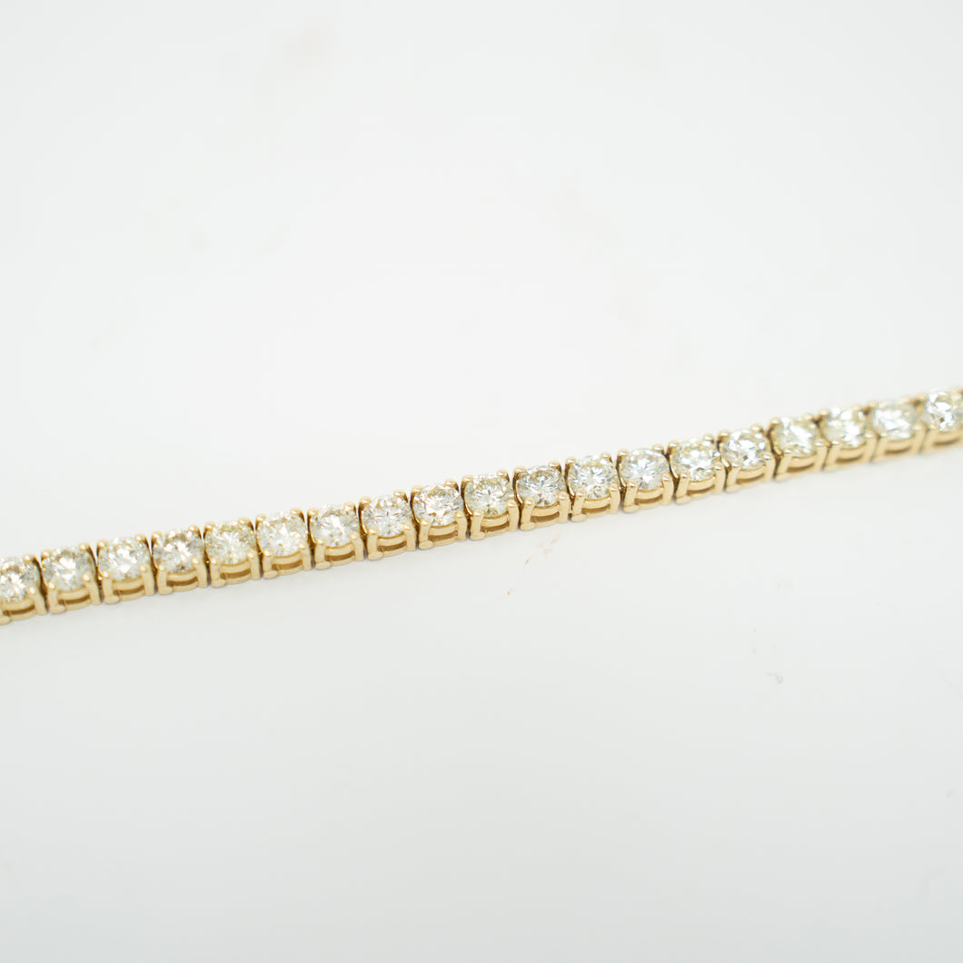 14k Diamond Tennis Bracelet 8.05 carats