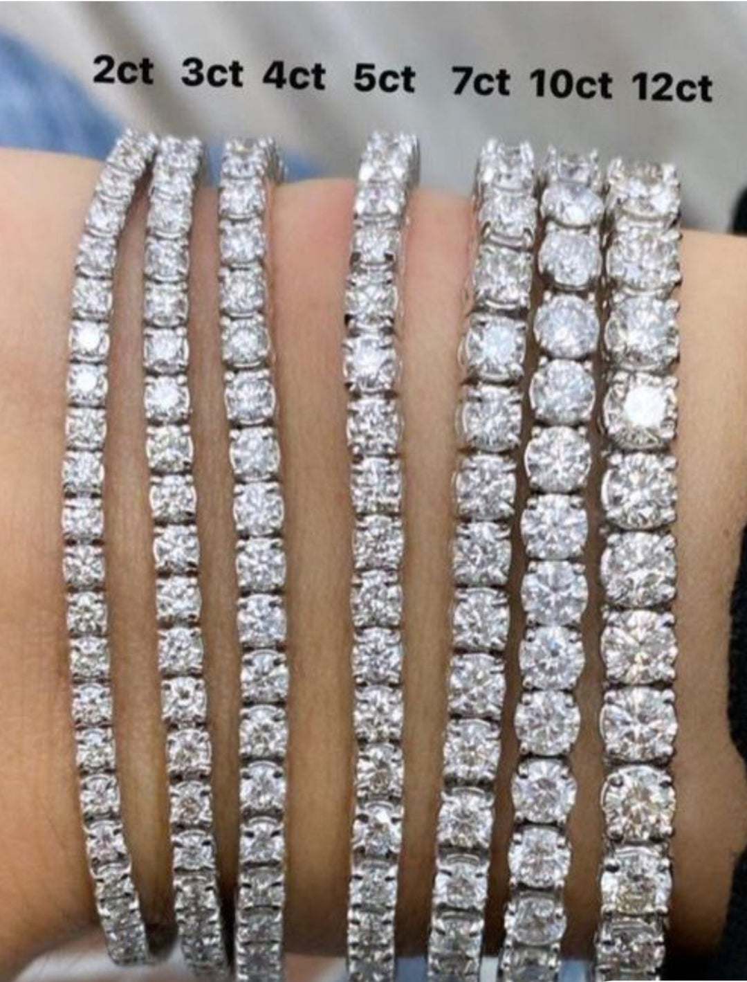 Classic Diamond Tennis Bracelet 2.65 carats