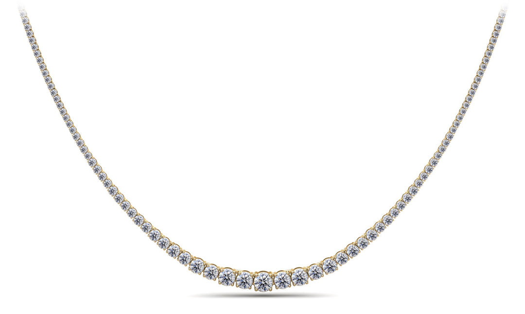 Timeless Graduated Diamond Tennis Necklace