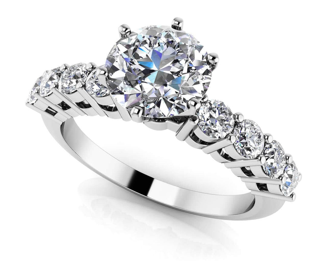 Romance Round Diamond Ring