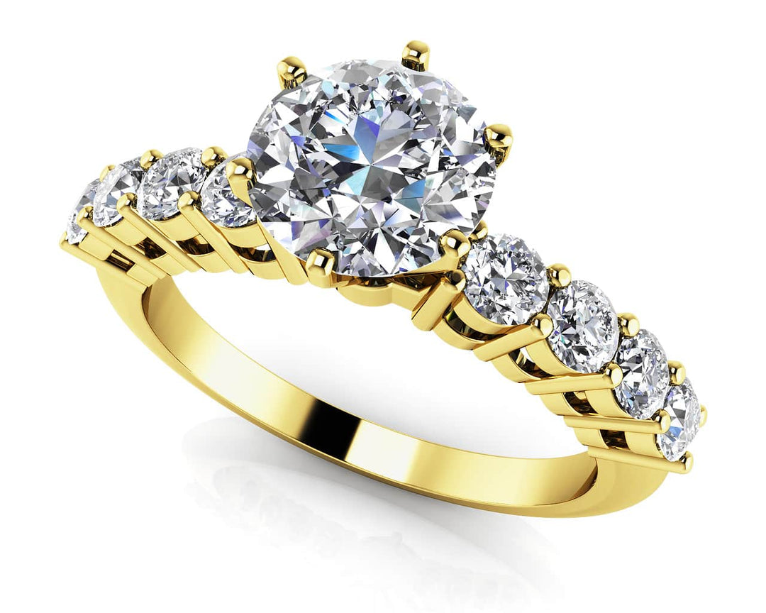 Romance Round Diamond Ring