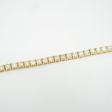 Load image into Gallery viewer, 14k Diamond Tennis Bracelet 8.05 carats
