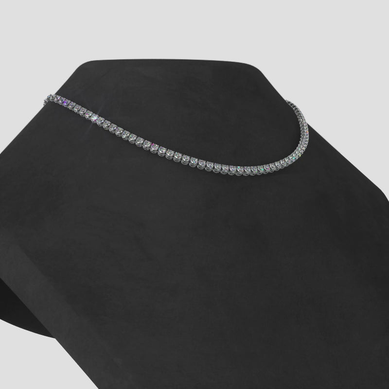 Timeless Diamond Tennis Necklace 14 carats